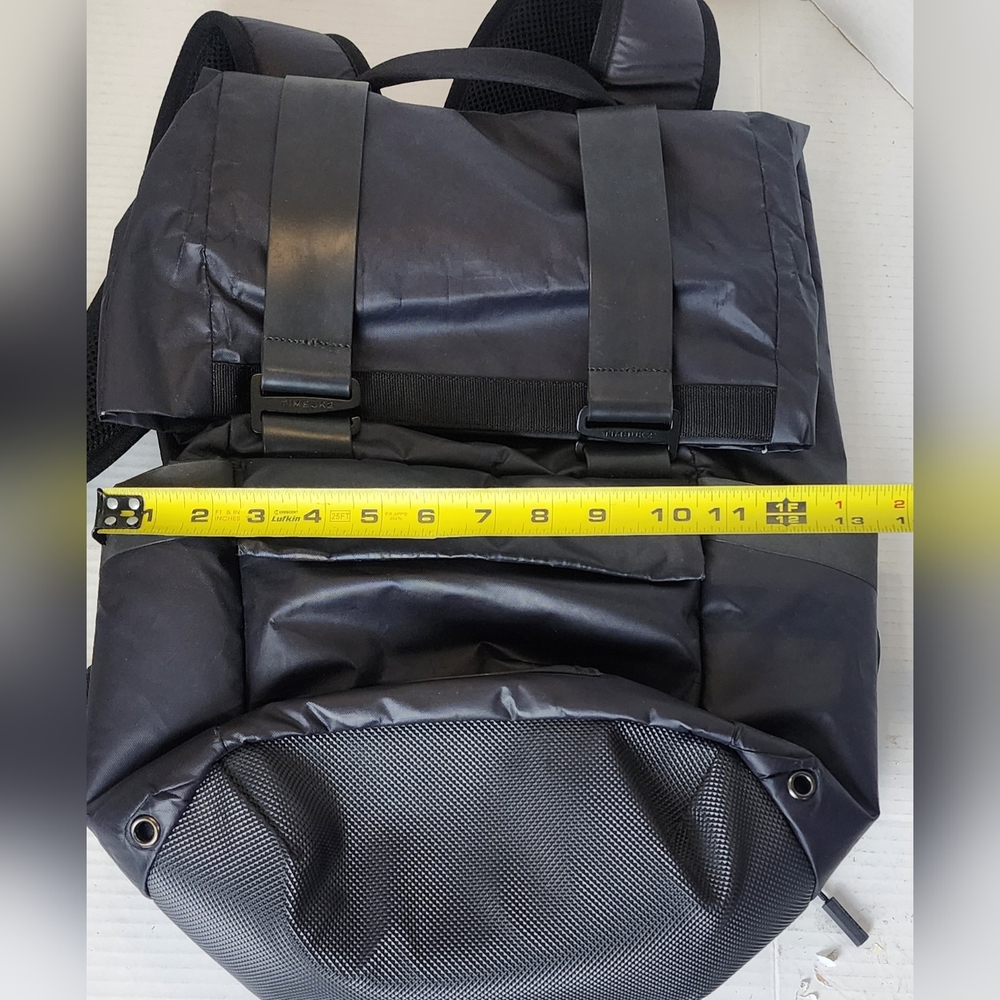 Timbuk2 Grid Pack Backpack Unisex Black Hiking Outdoors EUC in excellent condit - Picture 12 of 13